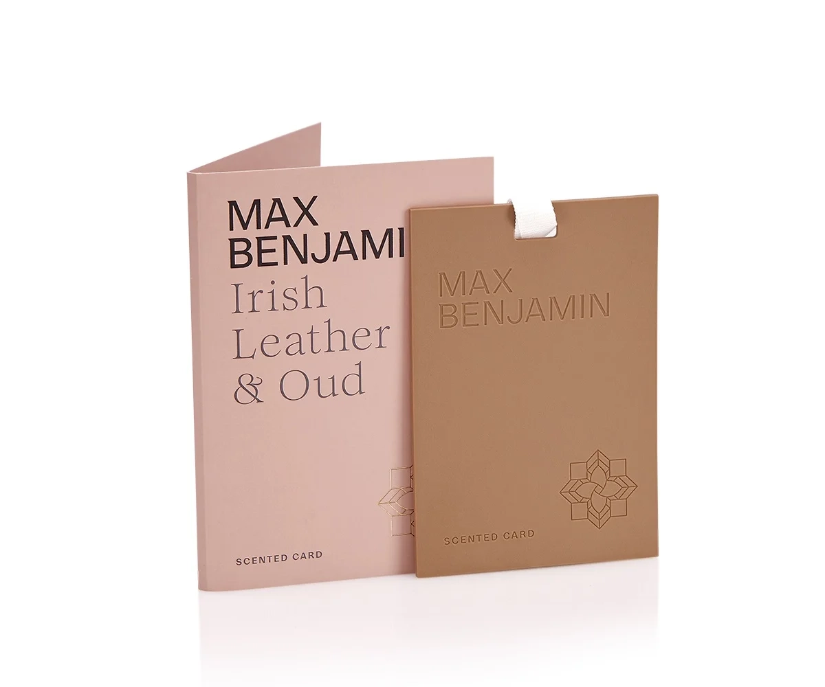 Max Benjamin - Karta zapachowa - Irish Leather & Oud