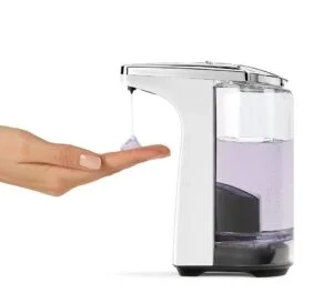 Simplehuman - Dozownik bezdotykowy biały