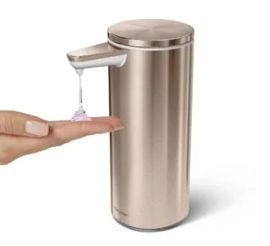 Simplehuman - Dozownik bezdotykowy różowe złoto 266ml