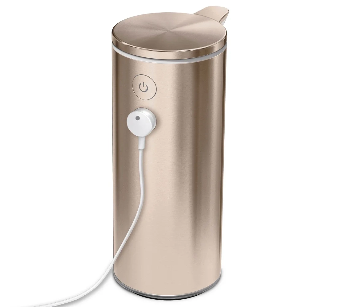 Simplehuman - Dozownik bezdotykowy różowe złoto 266ml