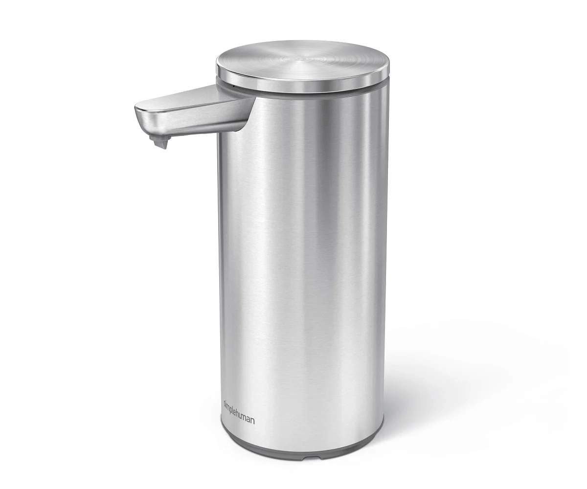 Simplehuman - Dozownik bezdotykowy stal szczotkowana 266ml
