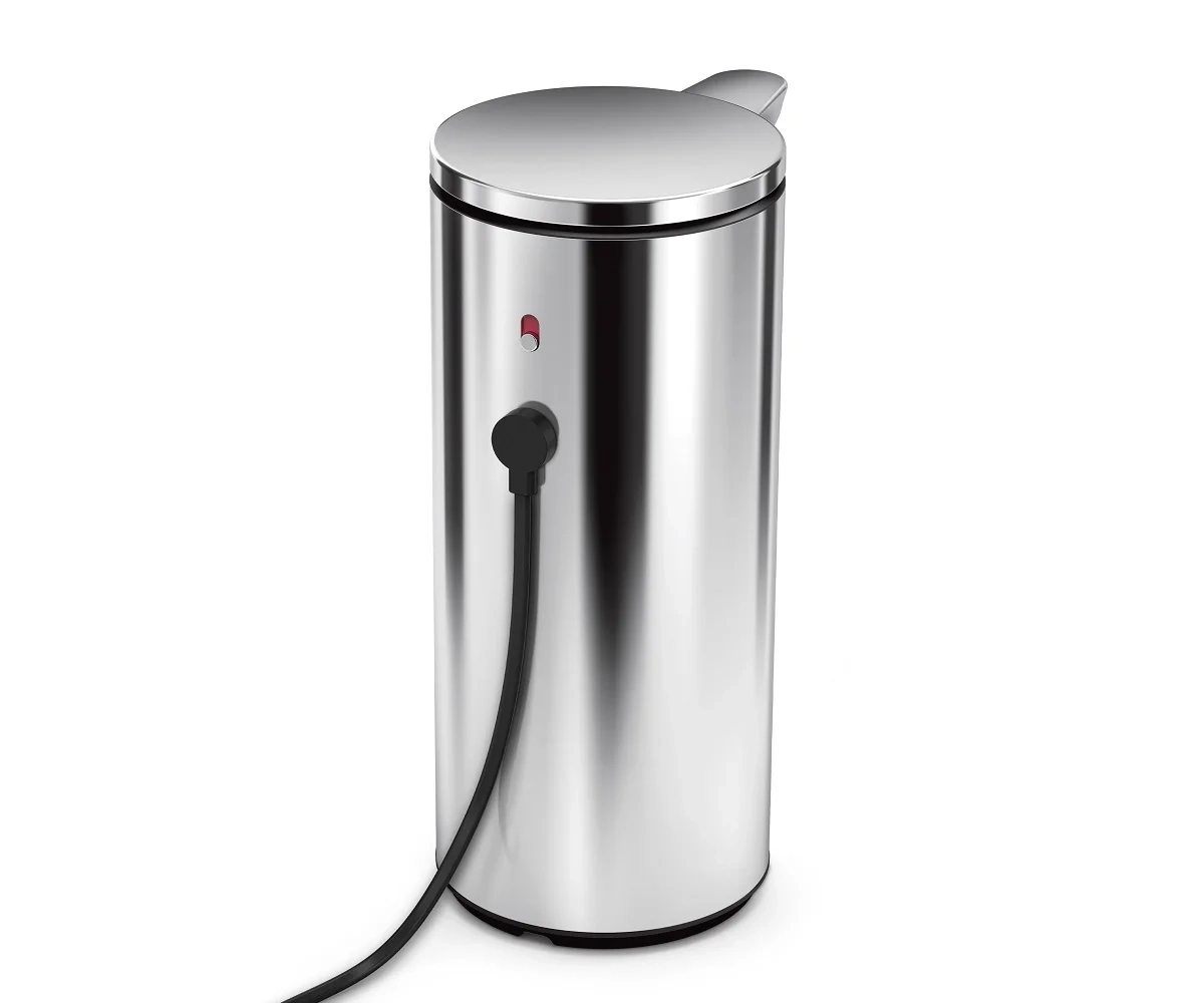 Simplehuman - Dozownik bezdotykowy stal polerowana 266ml