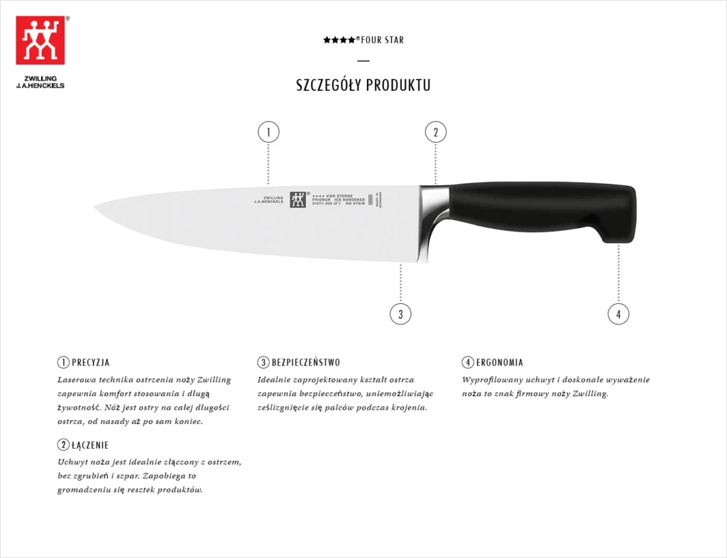 zwilling four star graf Kitaba