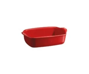 Emile Henry - Naczynie do zapiekania 22×14,5cm - czerwony