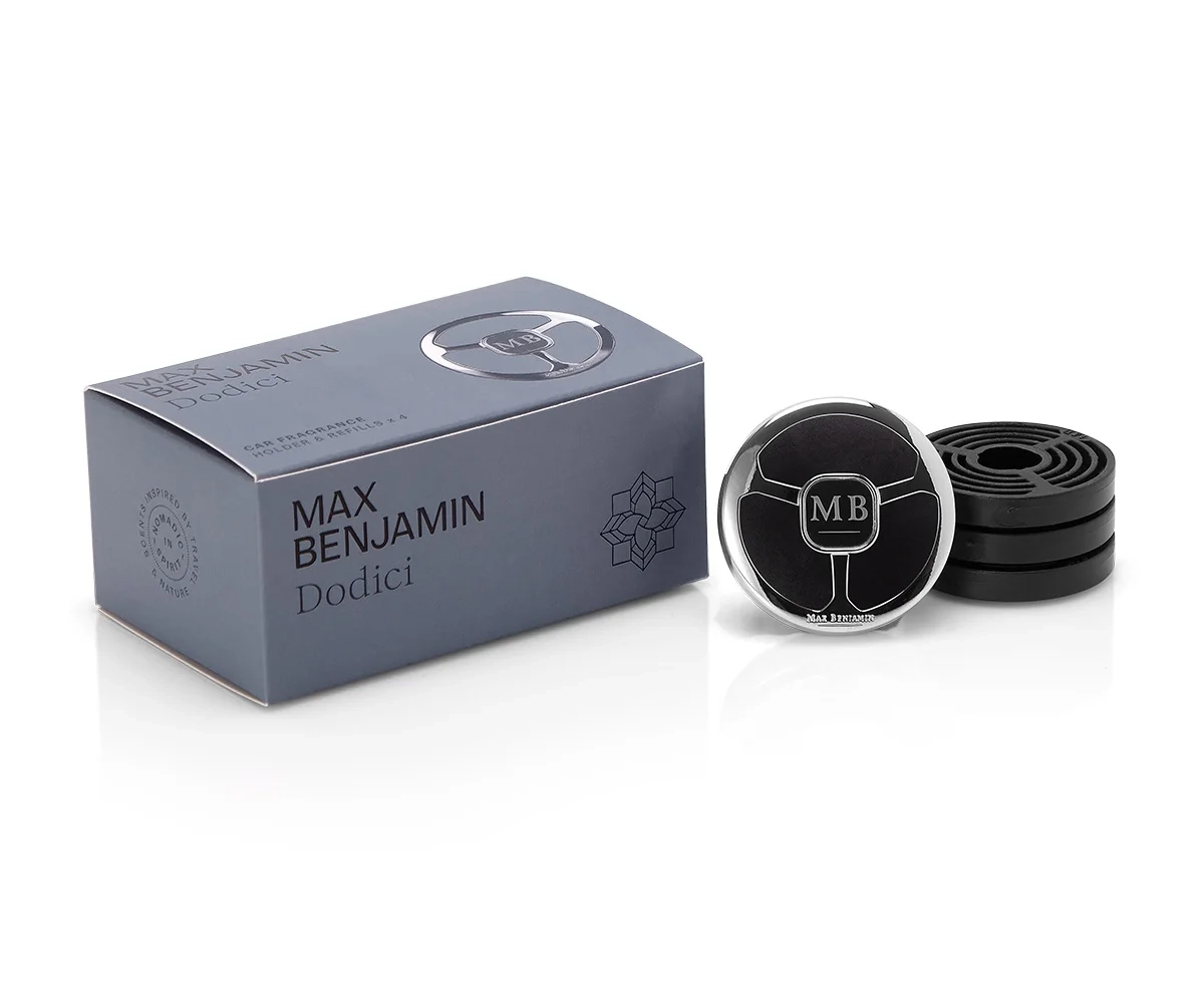 Max Benjamin - Odświeżacz do auta - Dodici (4 wkłady)