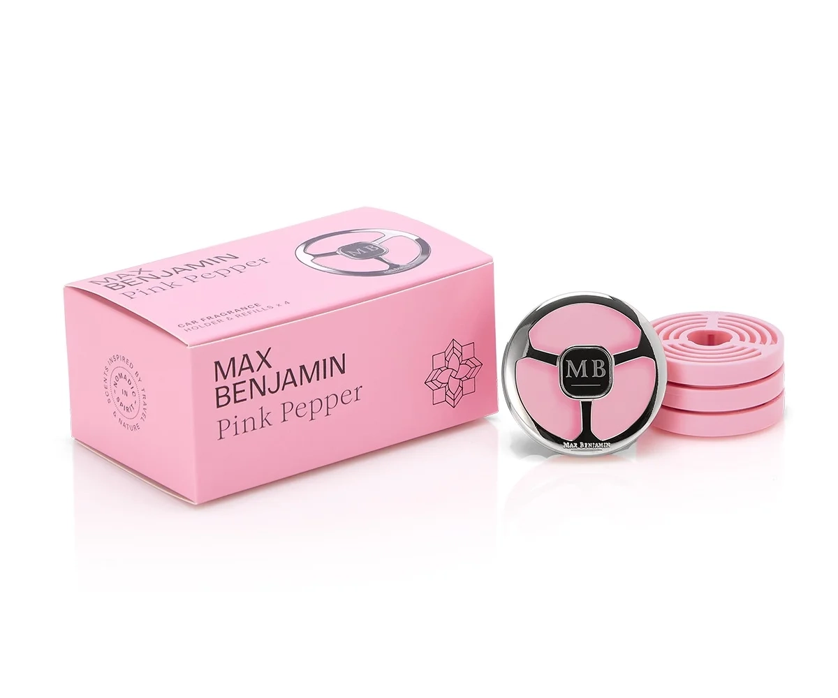 Max Benjamin - Odświeżacz do auta - Pink Pepper (4 wkłady)