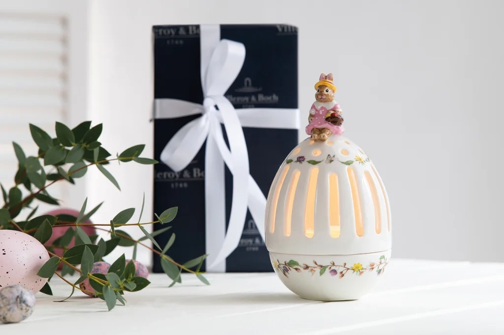 Villeroy&Boch - Bunny Tales - Świecznik na tealight w kształcie jajka Anna