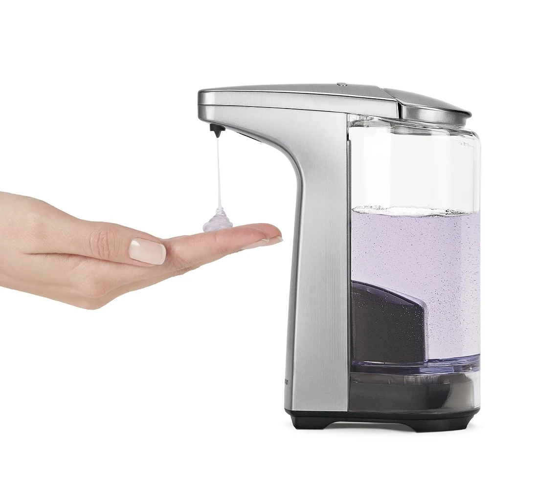 Simplehuman - Dozownik bezdotykowy szczotkowany nikiel