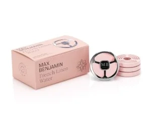 Max Benjamin - Odświeżacz do auta - French Linen Water (4 wkłady)
