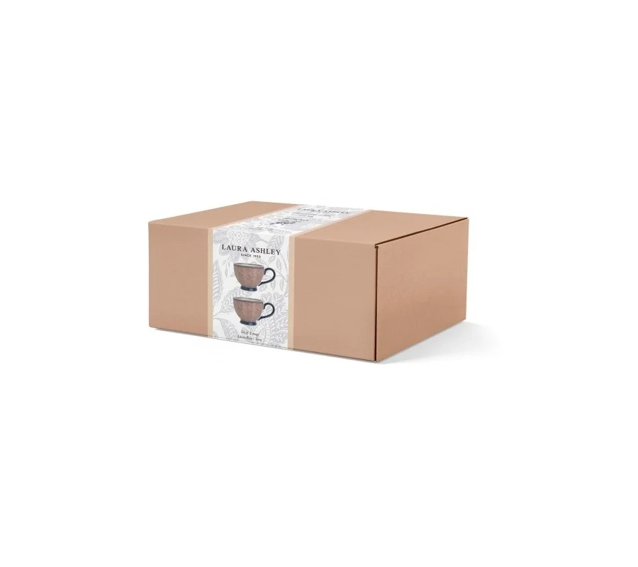 Laura Ashley - Edwin - Zestaw kubków Terra Blue 0,4l