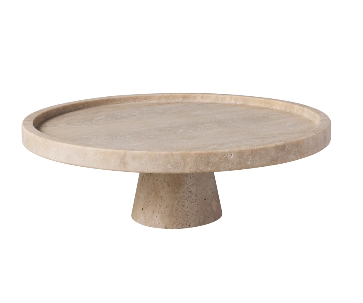 Villeroy&Boch - Manufacture Travertine - Półmisek na nóżce 28 cm