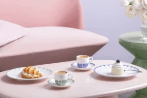 Villeroy&Boch - Fleur Vert - Spodek do filiżanki do espresso 12cm