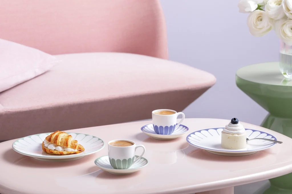 Villeroy&Boch - Fleur Vert - Spodek do filiżanki do espresso 12cm