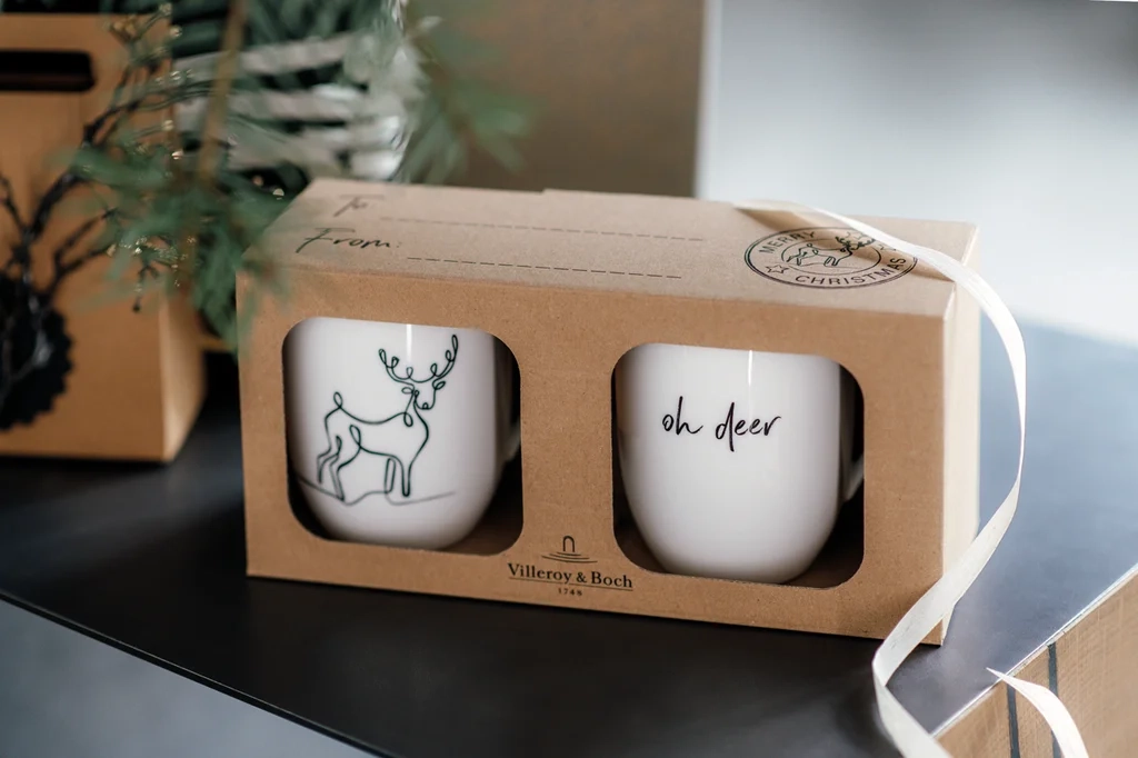 Villeroy&Boch - Statement Mugs - Zestaw kubków Xmas Reindeer 2el.