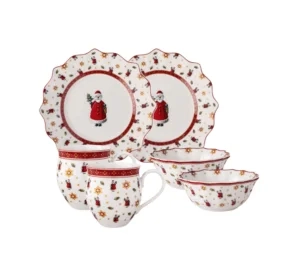 Villeroy&Boch - Toy's Delight - Zestaw śniadaniowy św. Mikołaj 6 el.