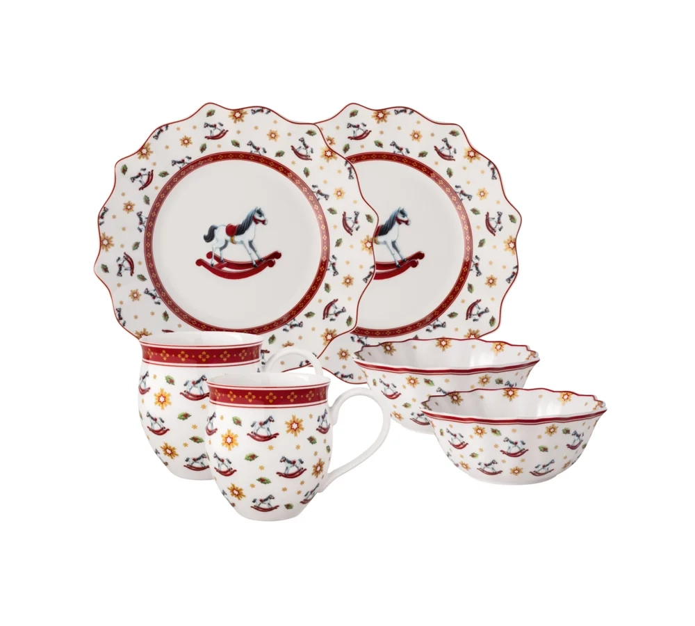 Villeroy&Boch - Toy's Delight - Zestaw śniadaniowy Koń na biegunach 6 el.